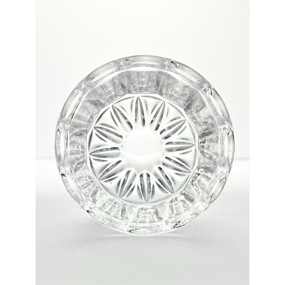 Towle “Old Master” .925 Silver & Glass Round Vanity Powder Trinket Box 3 1/4” - Picture 6 of 12